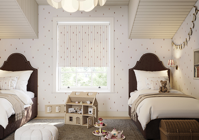 Fairy Cakes, Fairy Stripe Sponge - Twist&Fit Roller Blind - Image 3